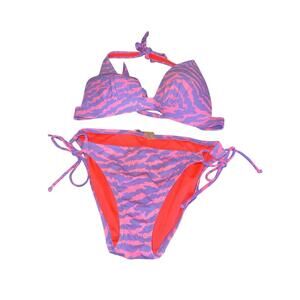 Victoria’s Secret Tie-Dye Bikini Set Pink Purple - Size M